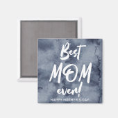 Aquarellspritze die beste Mutter aller Zeiten Magnet (Vorderseite/Rückseite)