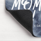 Aquarellspritze die beste Mutter aller Zeiten Mousepad (Ecke)