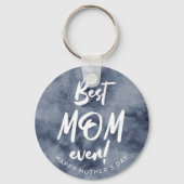 Aquarellspritze die beste Mutter aller Zeiten Schlüsselanhänger (Vorderseite)