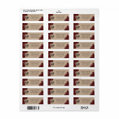 Aquarellspülbetrieb Rücksendeadresse (Vorne)