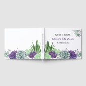 Aquarellspülmittel Babydusche Gästebuch (Voll)