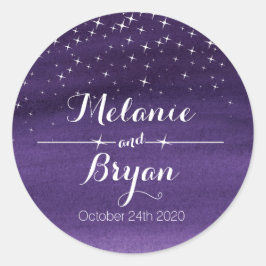 Aquarellspülsternencreme Runder Aufkleber