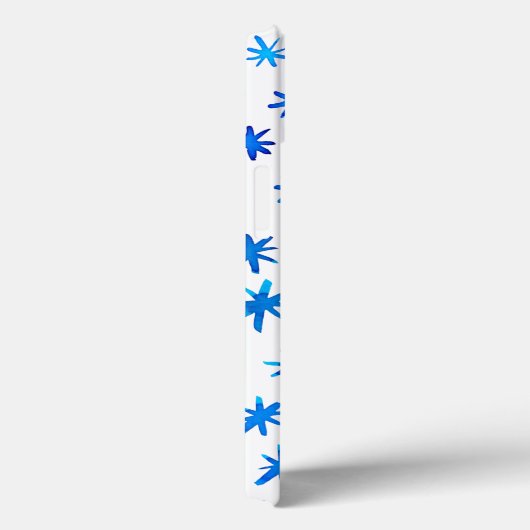 Aquarellsterne - blau Case-Mate iPhone hülle (Rückseite / Rechts)