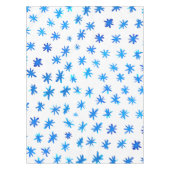 Aquarellsterne - blau tischdecke (Vorderseite)