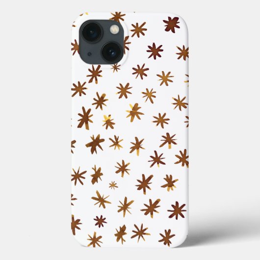 Aquarellsterne - gelb Case-Mate iPhone hülle (Rückseite)