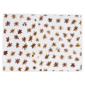 Aquarellsterne - gelb große geschenktüte (Rückseite)