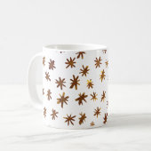 Aquarellsterne - gelb kaffeetasse (Vorderseite Links)