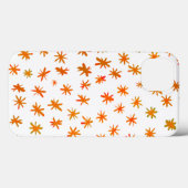 Aquarellsterne - orange Case-Mate iPhone hülle (Rückseite (Horizontal))