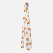 Aquarellsterne - orange krawatte (Rückseite)