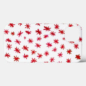 Aquarellsterne - rot Case-Mate iPhone hülle (Rückseite (Horizontal))