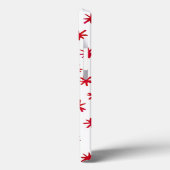 Aquarellsterne - rot Case-Mate iPhone hülle (Rückseite / Links)