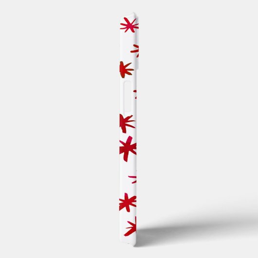 Aquarellsterne - rot Case-Mate iPhone hülle (Rückseite / Rechts)