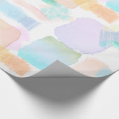 Aquarellstil Geschenkpapier (Ecke)
