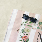 Aquarellstreifen Strandtuch (Beispiel)