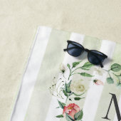 Aquarellstreifen Strandtuch (Beispiel)