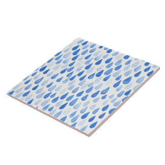 Aquarellstriche Fliese