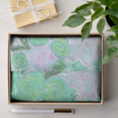 AquarellSucculents Seidenpapier (Geschenk)