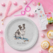 Aquarelltafel Pappteller (Party)