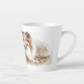 Aquarelltasche Milchtasse (Rechts)