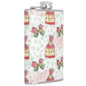 Aquarelltasche mit Süßigkeiten Flachmann (Rechts)