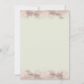 Aquarelltaschen Bunny Easter Brunch & Bubbly Einladung (Rückseite)