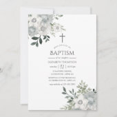 Aquarelltaufe Einladung (Vorderseite)