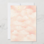 Aquarellteepe Zelt Sleepover Geburtstagsparty Einladung (Rückseite)