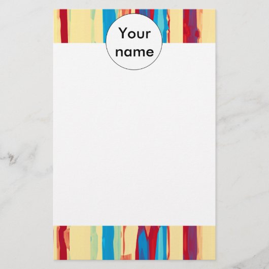 Aquarelltextur Briefpapier (Vorderseite)