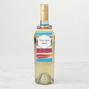 Aquarelltextur Flaschenanhänger