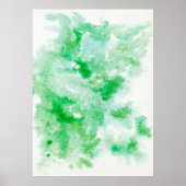 Aquarelltextur im Hintergrund Poster (Vorne)