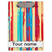 Aquarelltextur Klemmbrett (Vorderseite)