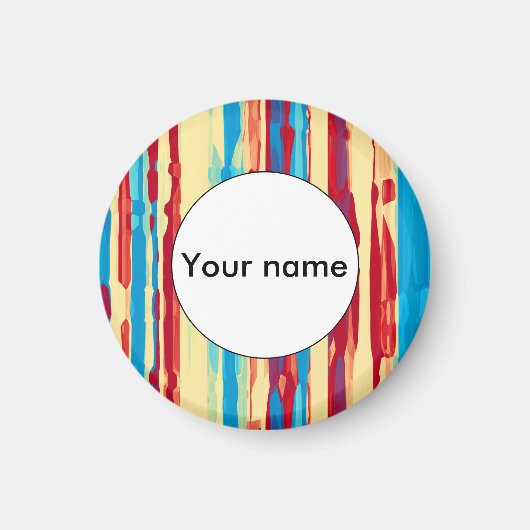 Aquarelltextur Magnet (Vorne)