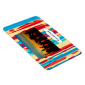 Aquarelltextur Magnet (Rechte Seite)