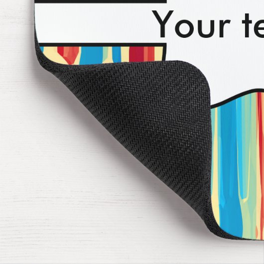 Aquarelltextur Mousepad (Ecke)