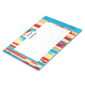 Aquarelltextur Notizblock (angewinkelt)