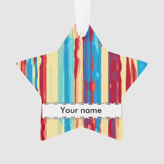 Aquarelltextur Ornament (Vorderseite)