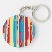 Aquarelltextur Schlüsselanhänger (Rückseite)