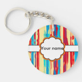 Aquarelltextur Schlüsselanhänger (Vorderseite)