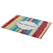 Aquarelltextur Schneidebrett (Ecke)