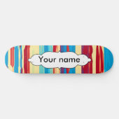 Aquarelltextur Skateboard (Horizontal)