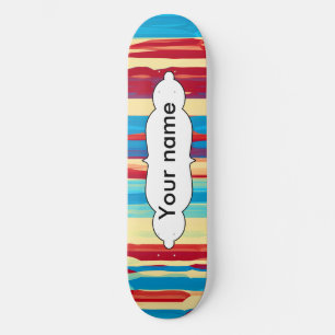 Aquarelltextur Skateboard