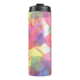 Aquarelltextur Thermosbecher