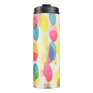 Aquarelltextur Thermosbecher