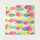 Aquarelltextur Wandteppich (Vorderseite (Horizontal))