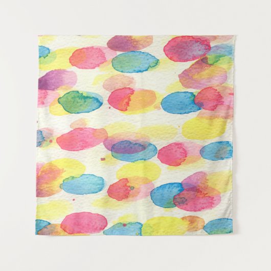 Aquarelltextur Wandteppich (Vorderseite (Horizontal))