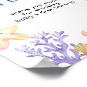 Aquarelltiere - Bücher für Kinder Poster (Ecke)