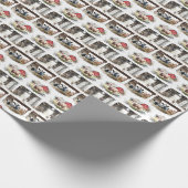 Aquarelltiere Geschenkpapier (Ecke)