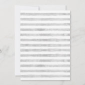 Aquarelltiere Kinderdusche Einladung (Rückseite)