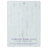 Aquarelltierschädel mit Buckel und Blume Klemmbrett (Rückseite)