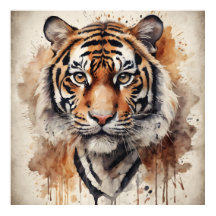 Aquarelltiger ng 10